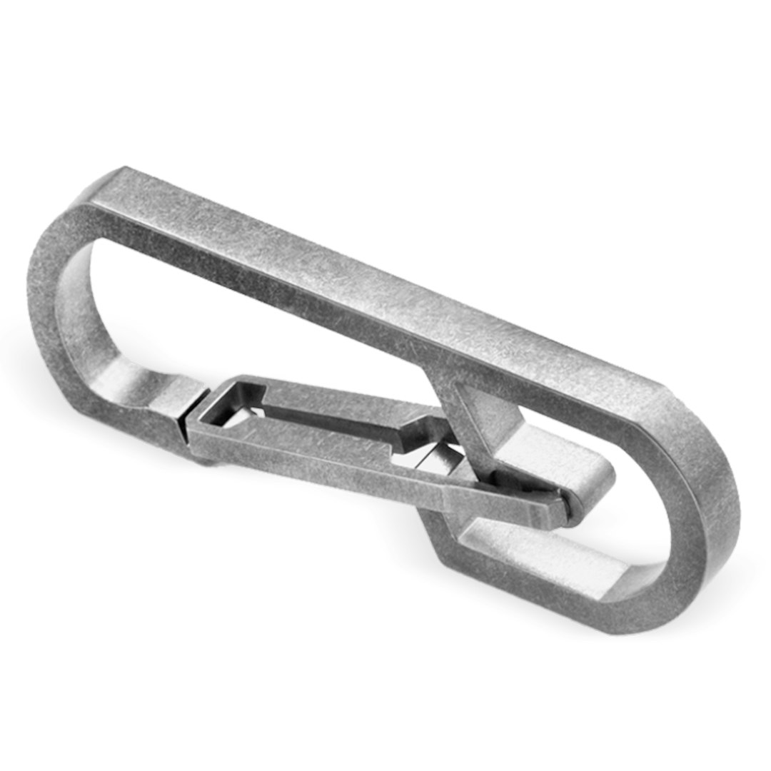 Handgrey H1 Titanium QuickRelease Carabiner Carabiners Drop