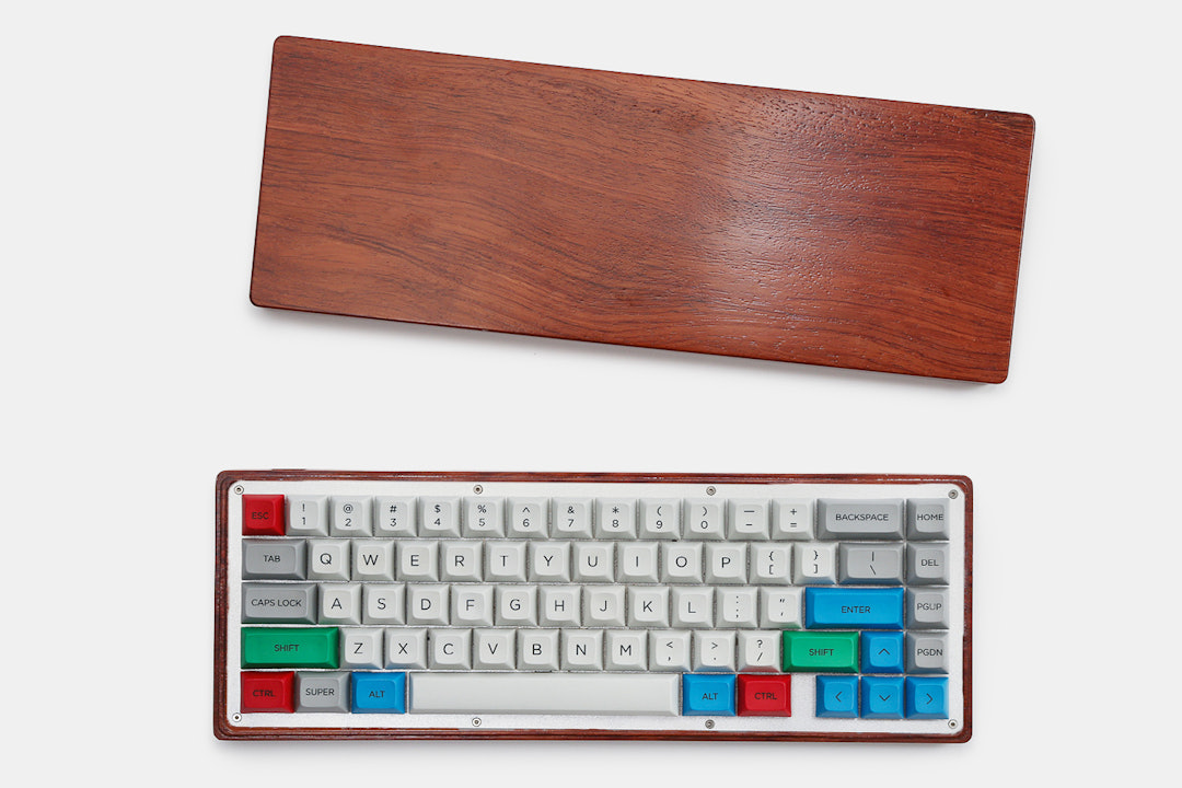 Hard Wood Case for White Fox Mechanical Keyboard