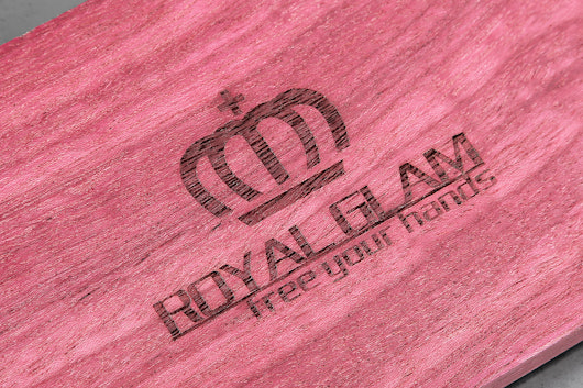 Royal Glam Hardwood Wrist Rests