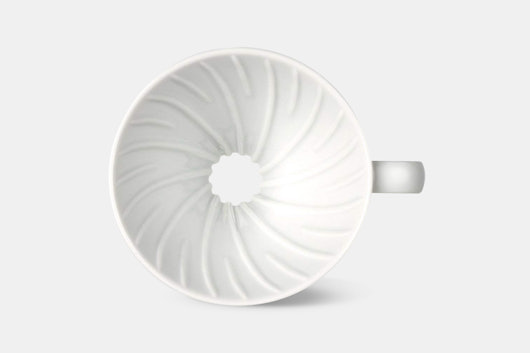 Hario V60 Ceramic White Coffee Dripper Set