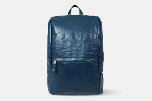Harvest Label Leather Avenue Backpack