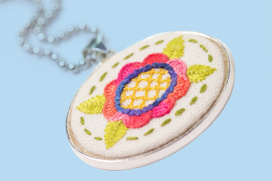 Heather Bailey Embroidered Jewelry Kit