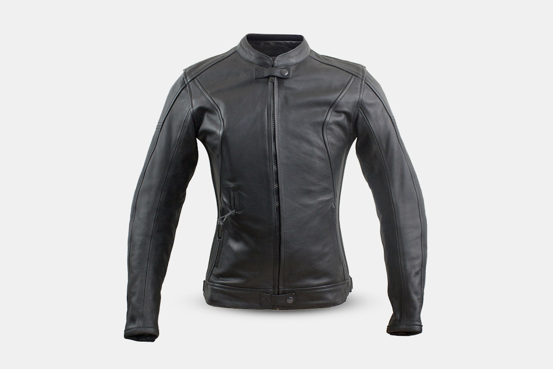 Helite Xena Women's Leather Airbag Jacket