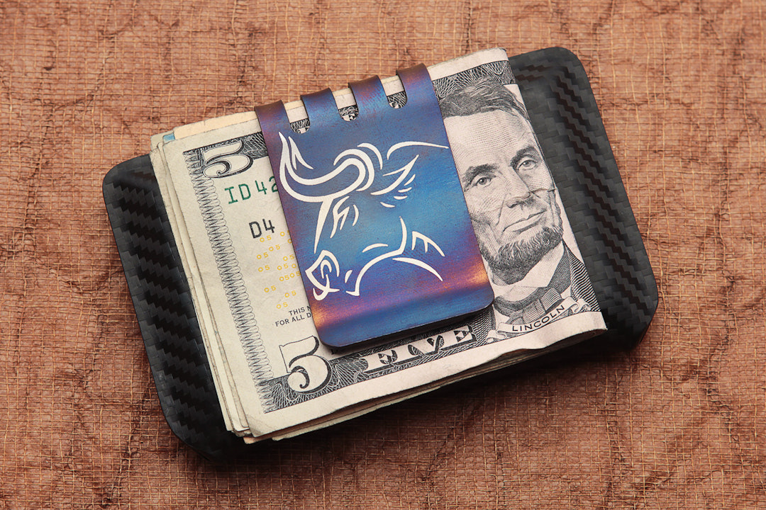 Hell-Bent Combat Wallet & CF Ti Money Clip