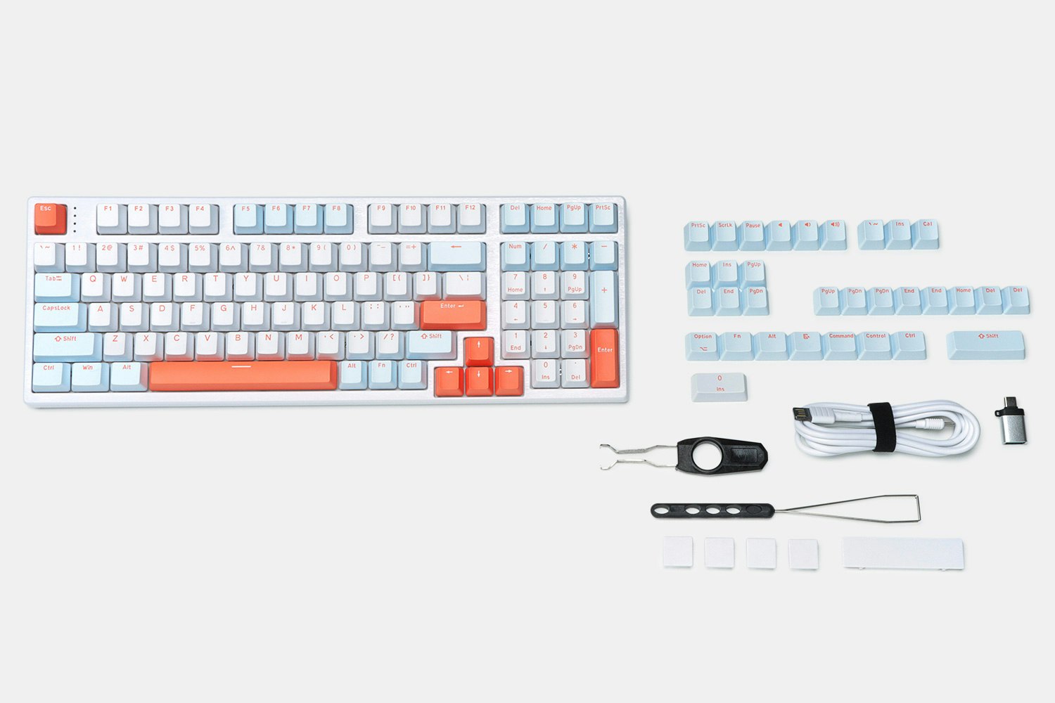 Hello Ganss HS 98T 3-mode mechanical Keyboard