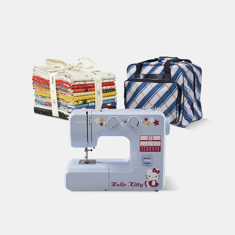 Hello Kitty Janome Sewing Machine Bundle Discussions Sewing Machines Drop