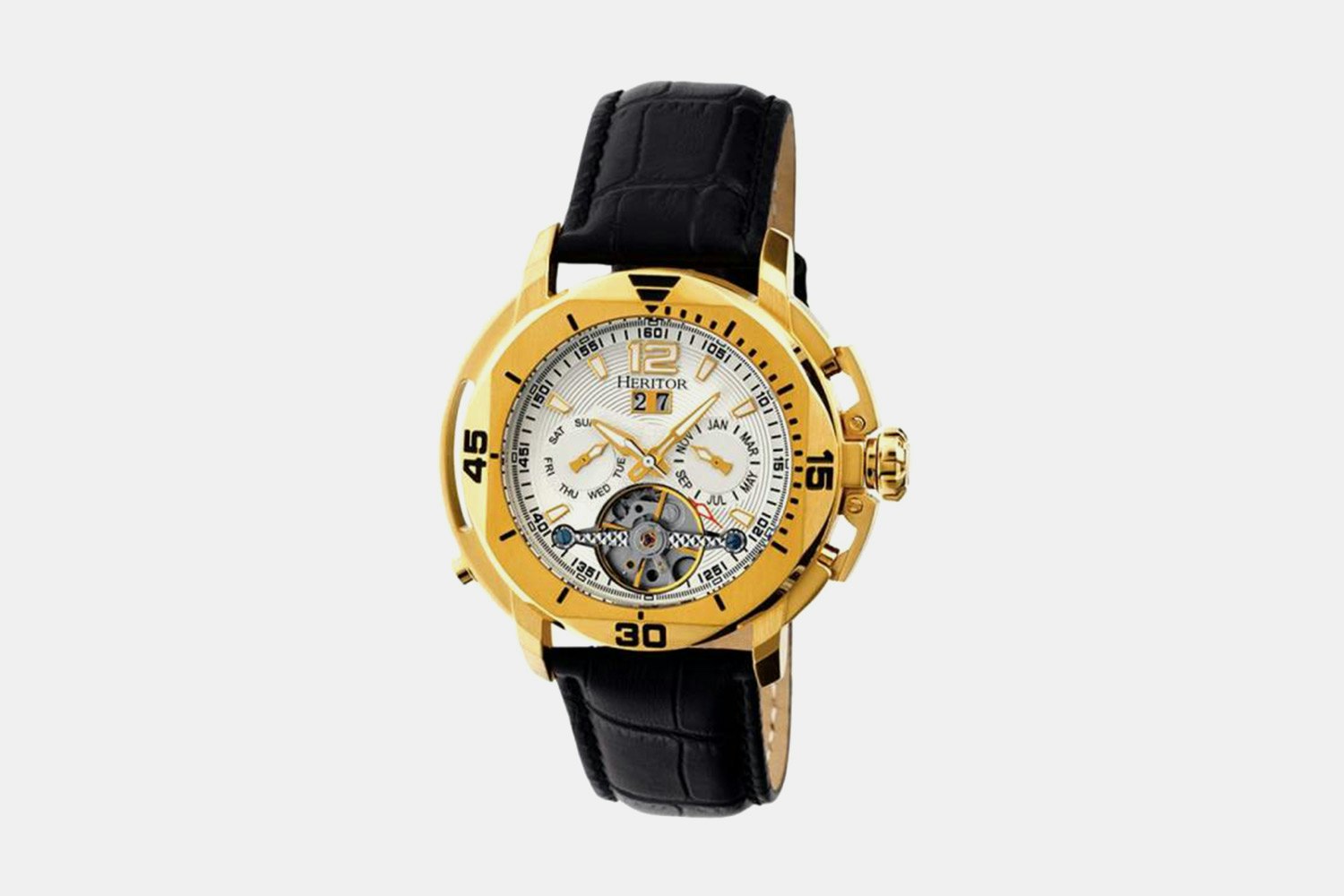 Heritor lennon 2025 skeleton automatic watch