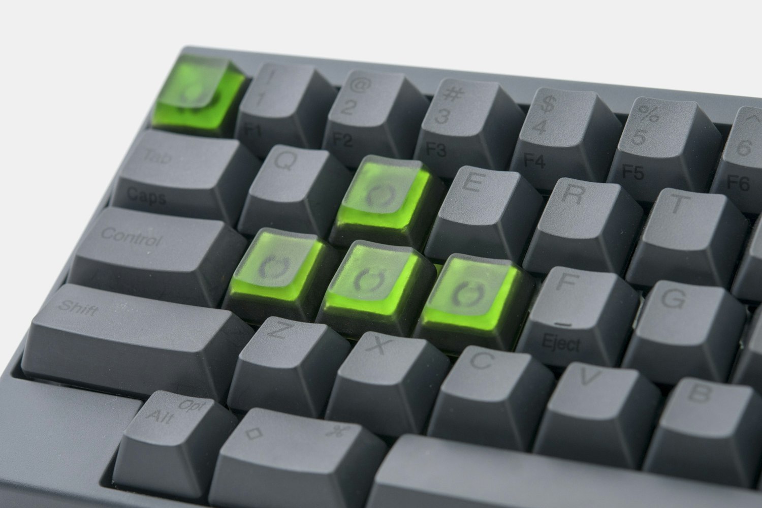 Hidden Lab Two-Tone MX / HHKB Resin Keycaps