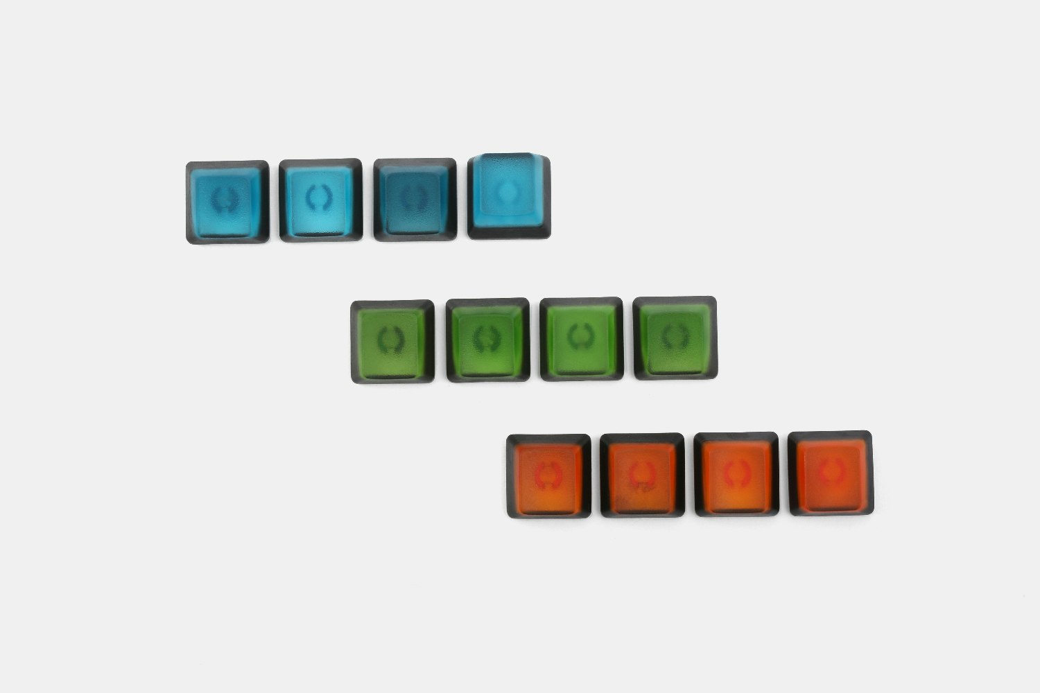 Hidden Lab Two-Tone MX / HHKB Resin Keycaps