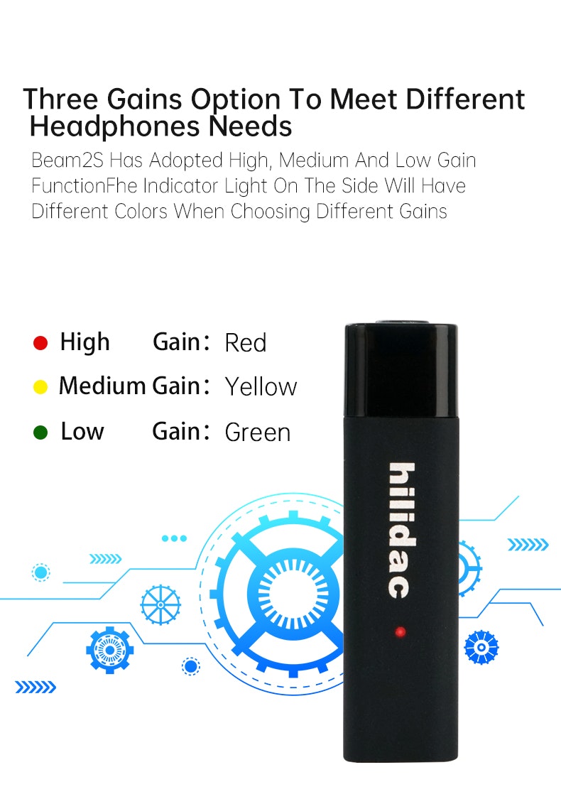 hiliDAC Audirect Beam 2S Portable DAC/Amp