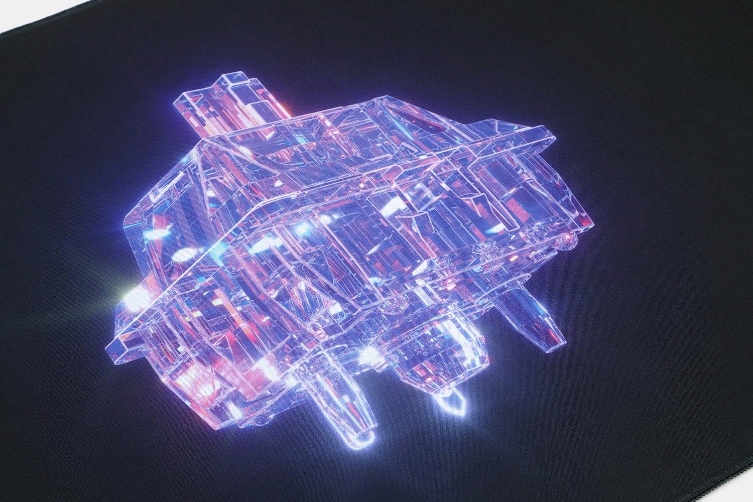 Hironori x Moyu.studio Flashing Switch Stitched-Edge Desk Mat