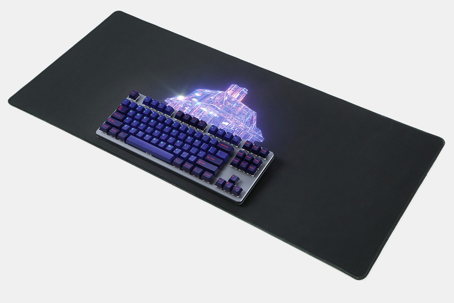 Hironori x Moyu.studio Flashing Switch StitchedEdge Desk Mat