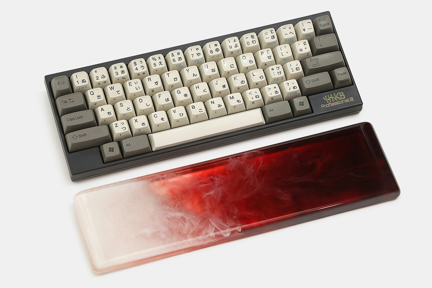 HLYM Resin Artisan Wrist Rest V2 Mechanical Keyboards Wrist Rest