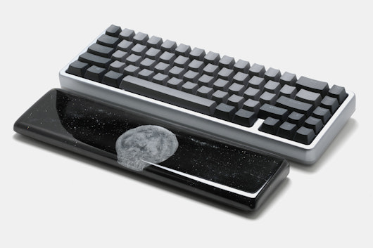 HLYM Mt. Fuji & Full Moon Artisan Resin Wrist Rests