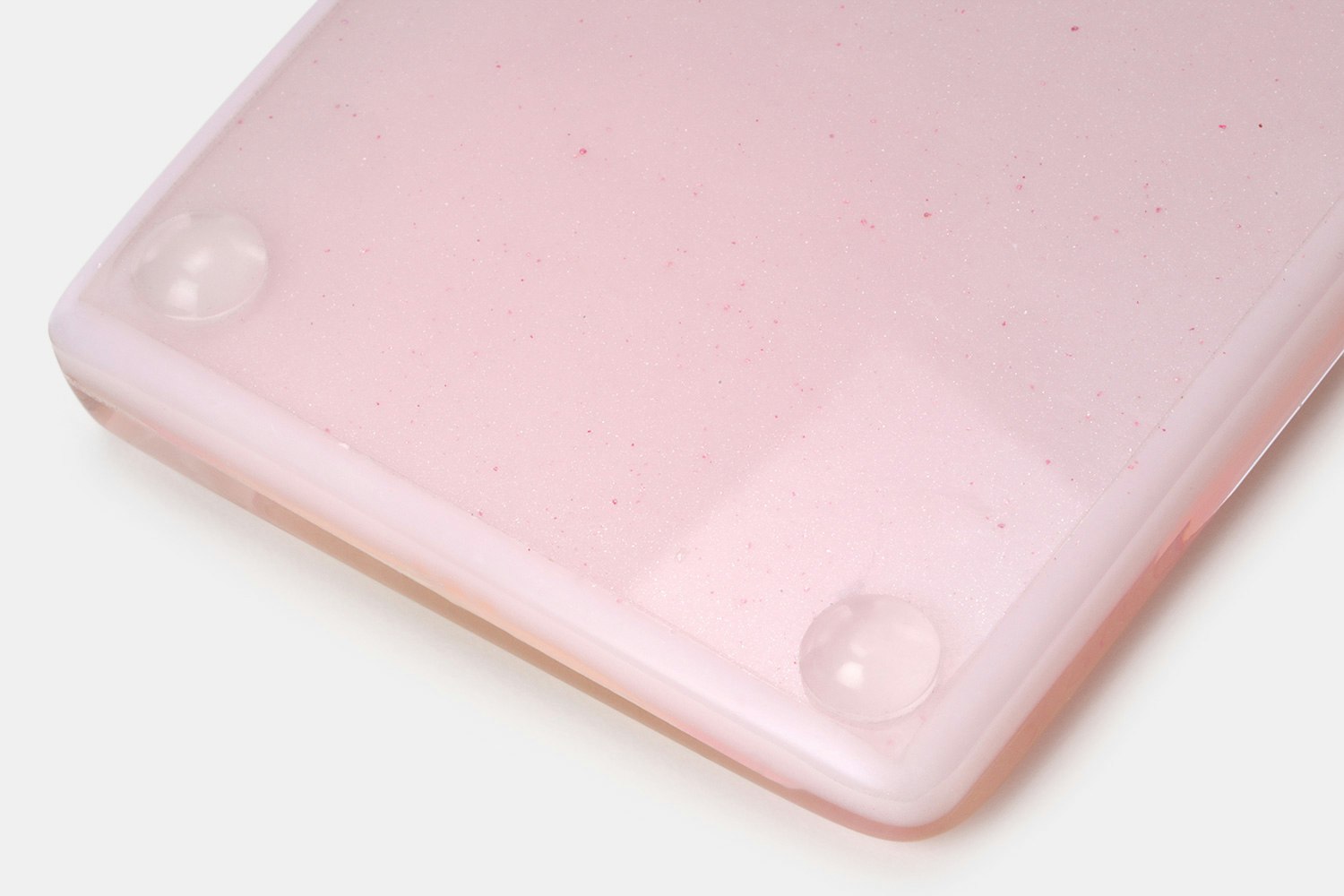 HLYM Painted Peach Resin Artisan Wrist Rest