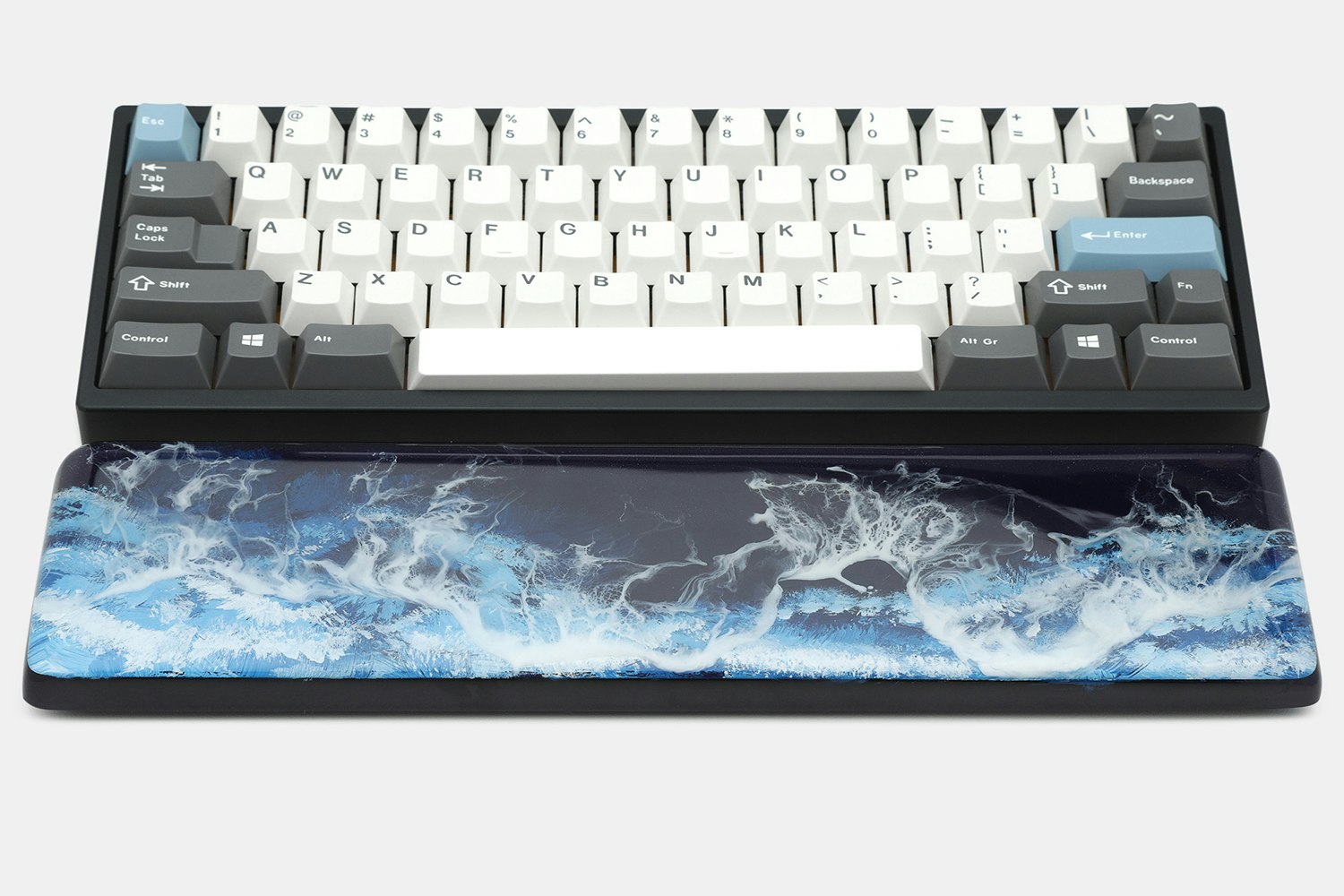 HLYM Ocean Wave Handmade Artisan Wrist Rest