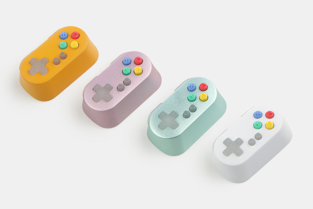 Holyoops Gamepad Aluminum Artisan Keycap