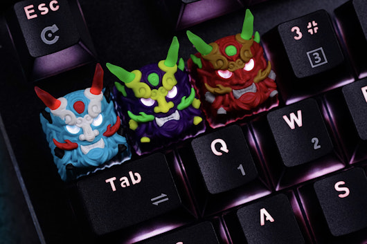 Hot Keys Project Dragon King Artisan Keycap