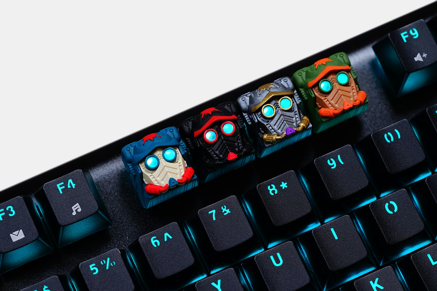 Hot Keys Project Bounty Hunter Artisan Keycap