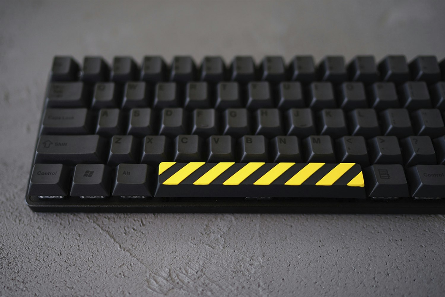 Hot Keys Project Caution Spacebar