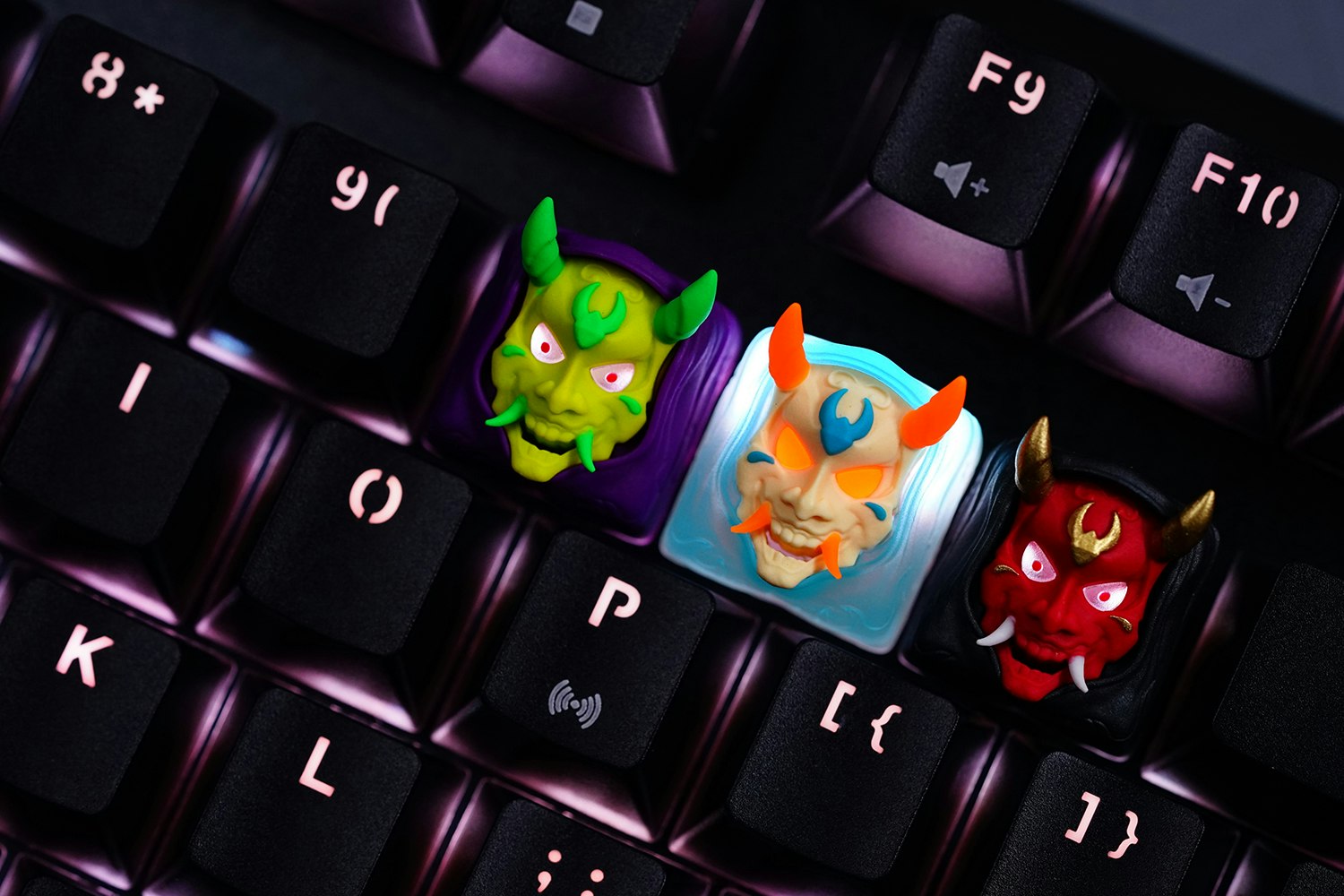 Hot Keys Project Hannya Artisan Keycap