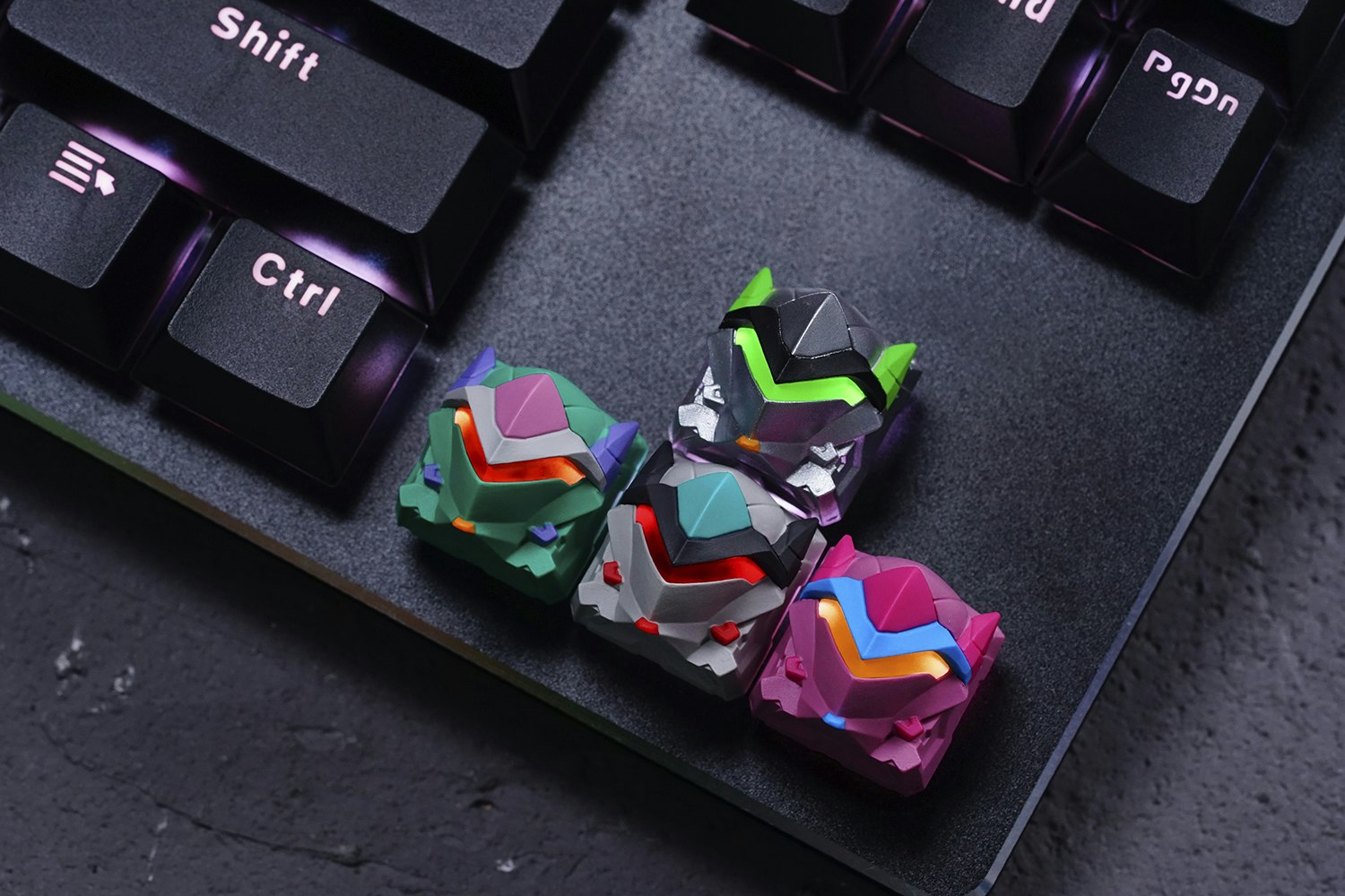 Hot Keys Project Raiden Artisan Keycap