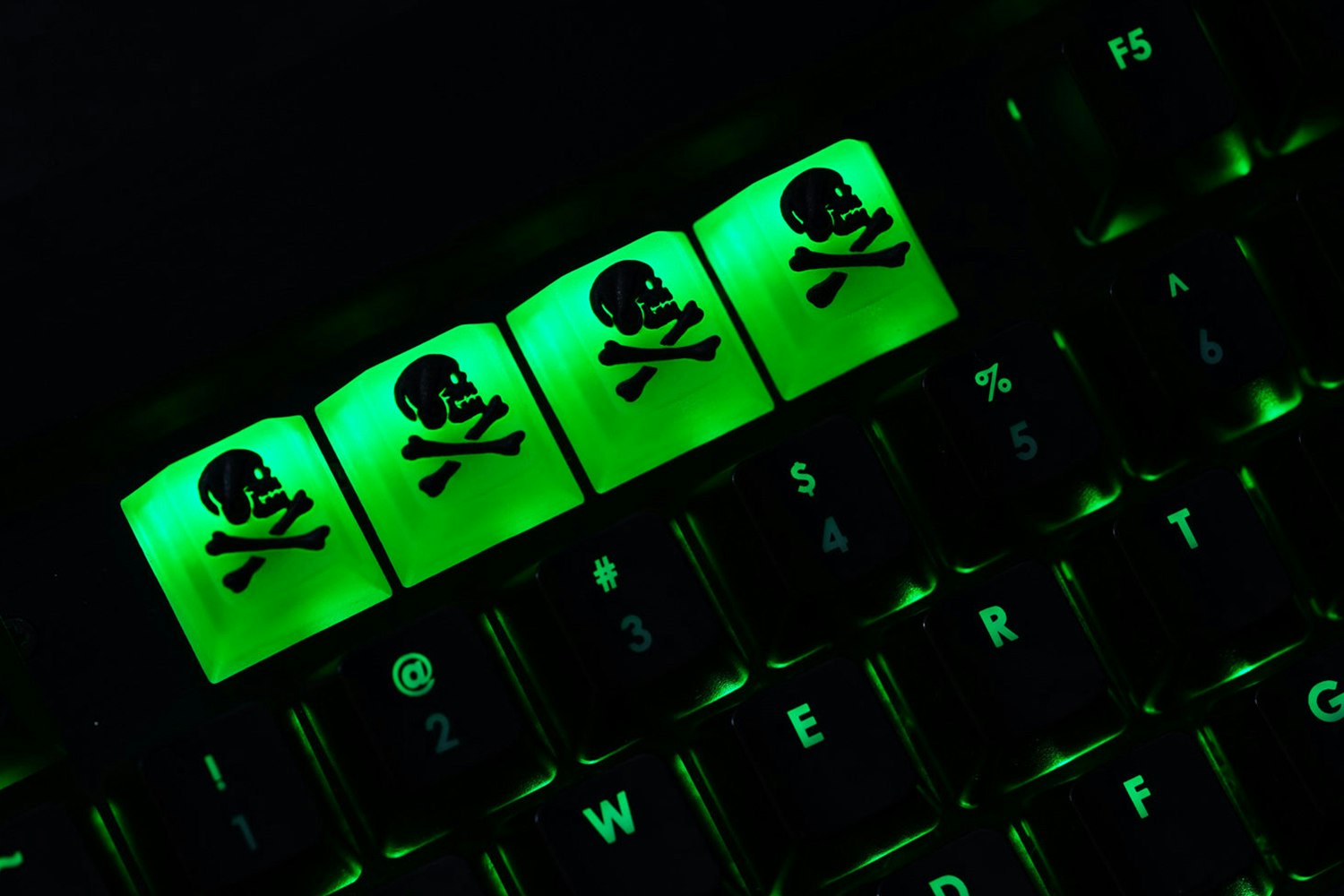 Hot Keys Project Skull Bones Artisan Keycap