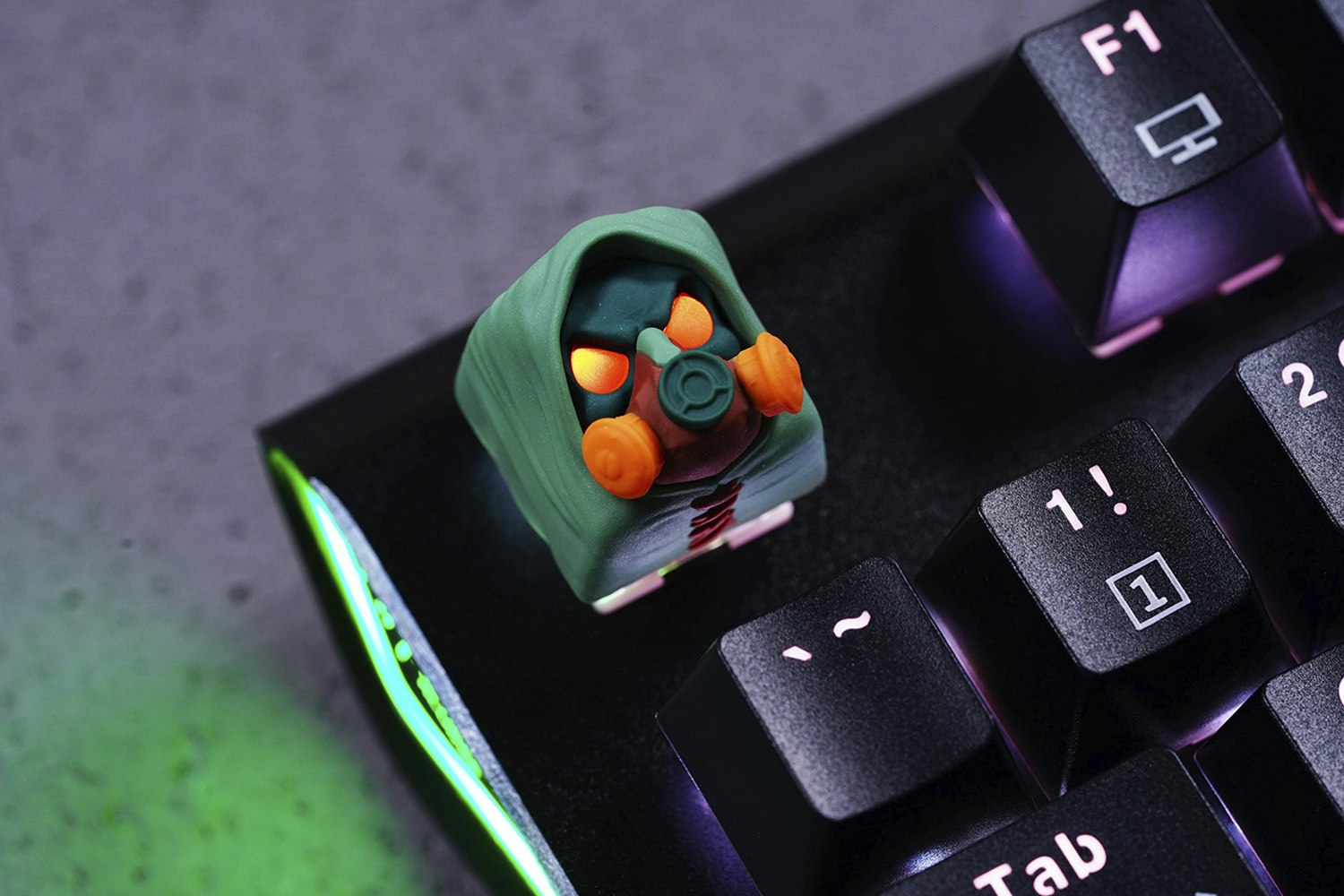 Hot Keys Project Skull Face Artisan Keycap