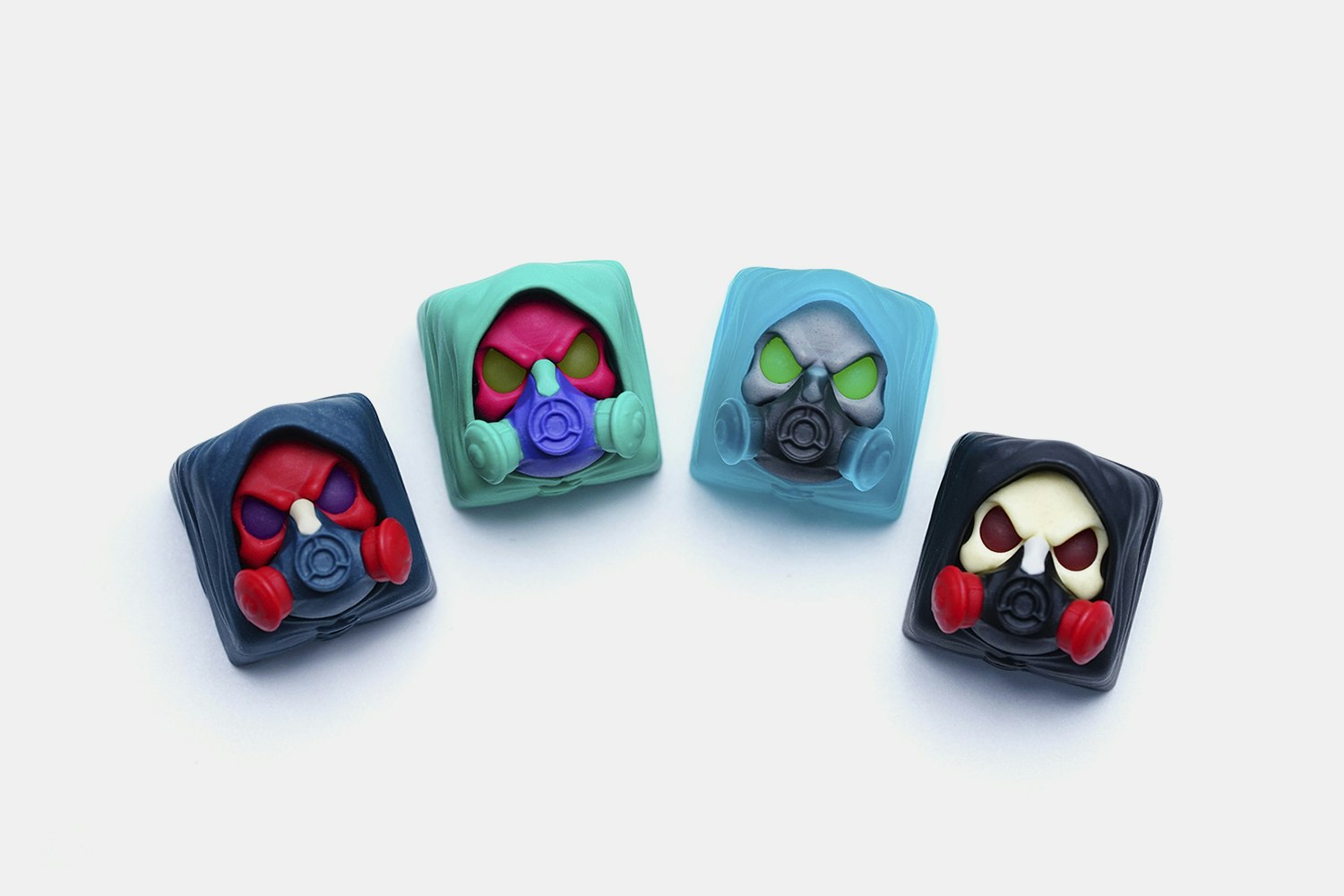 Hot Keys Project Skull Face Artisan Keycap