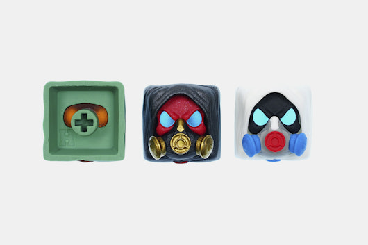 Hot Keys Project Skull Face Artisan Keycap