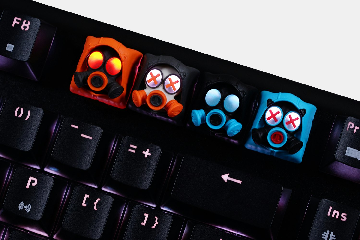 Hot Keys Project Specter and Crosseyes Artisan Keycap