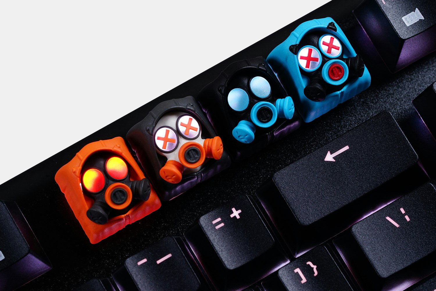 Hot Keys Project Specter and Crosseyes Artisan Keycap