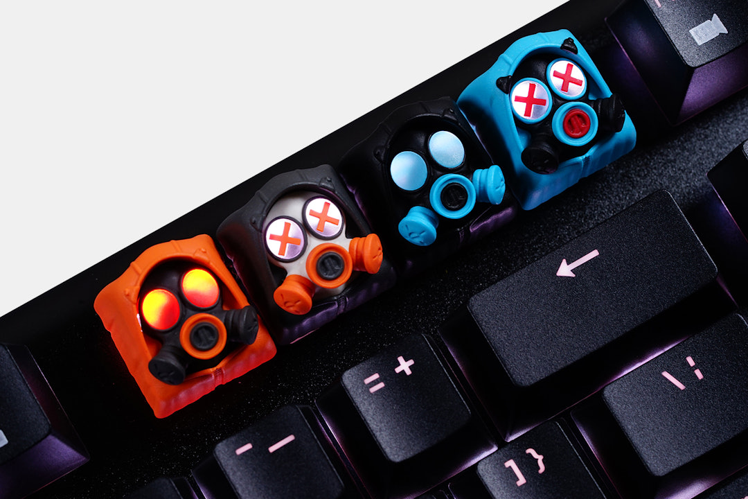 Hot Keys Project Specter and Crosseyes Artisan Keycap