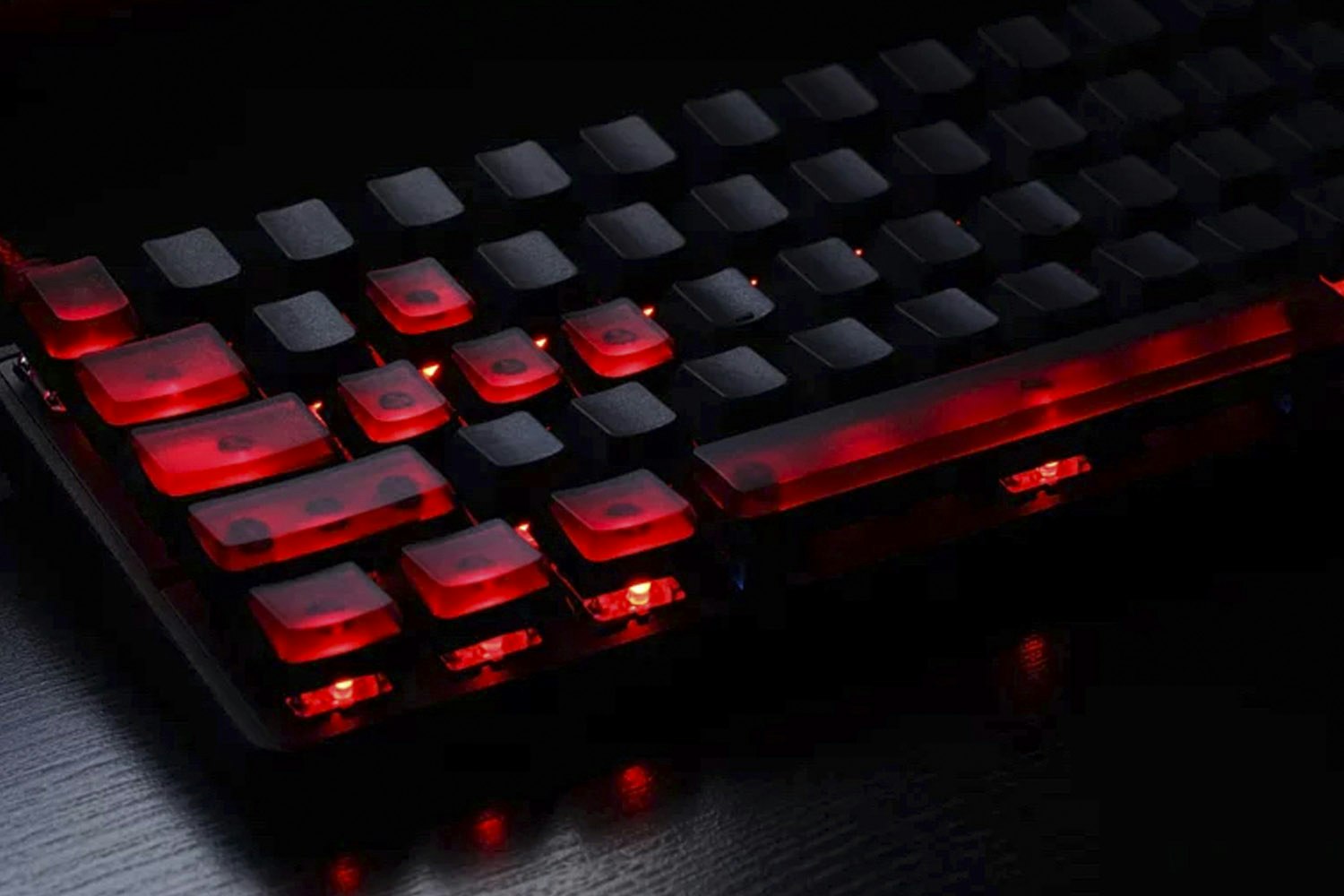 Hot Keys Project Two-Tones Blank Keycaps (2-Pack)