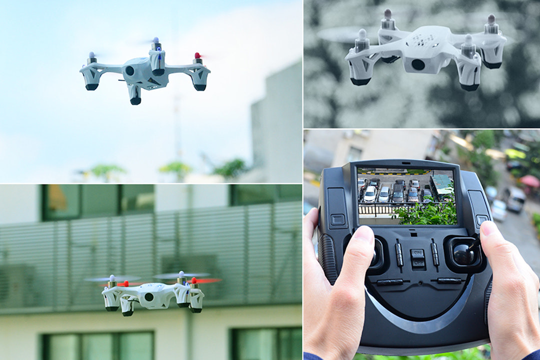 Hubsan X4 H107D with FPV Live Video Feed