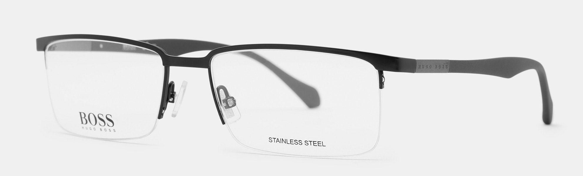 Hugo Boss 829 SemiRimless Eyeglasses Price & Reviews Massdrop