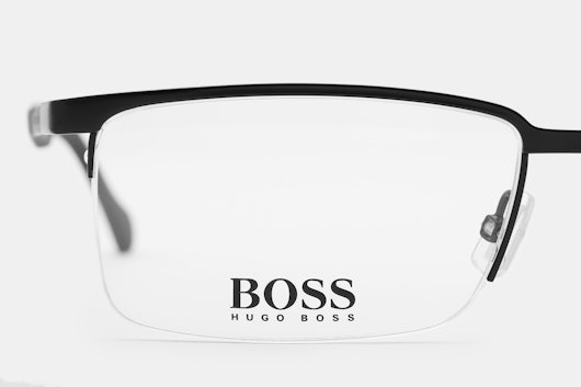Hugo Boss 829 Semi-Rimless Eyeglasses