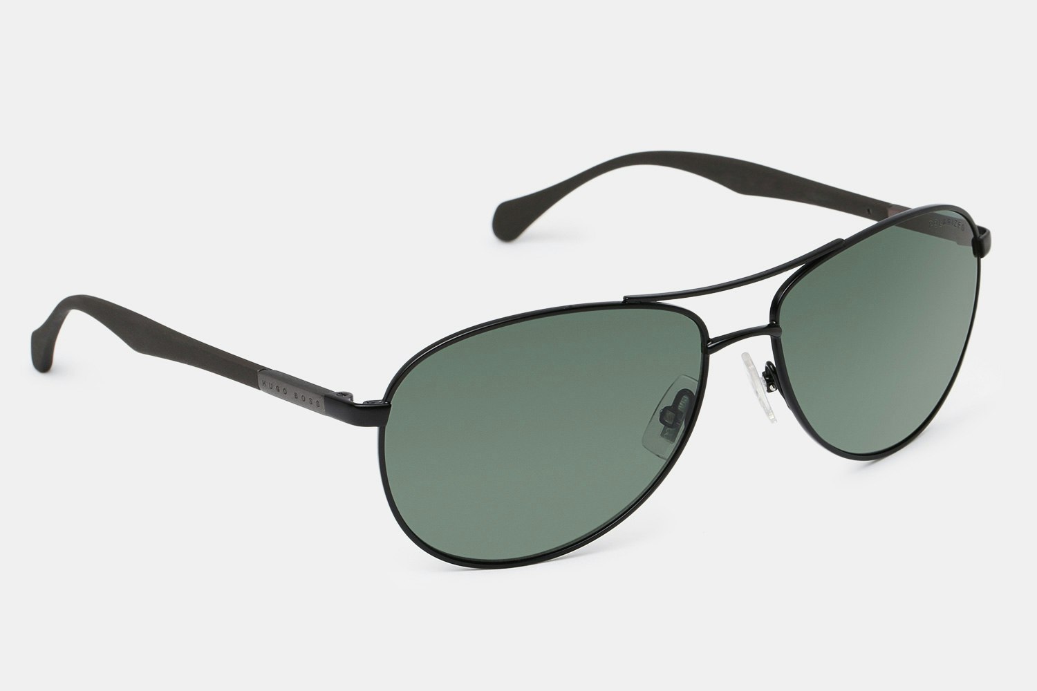 Hugo Boss Polarized Aviator Sunglasses Eyewear Sunglasses Drop
