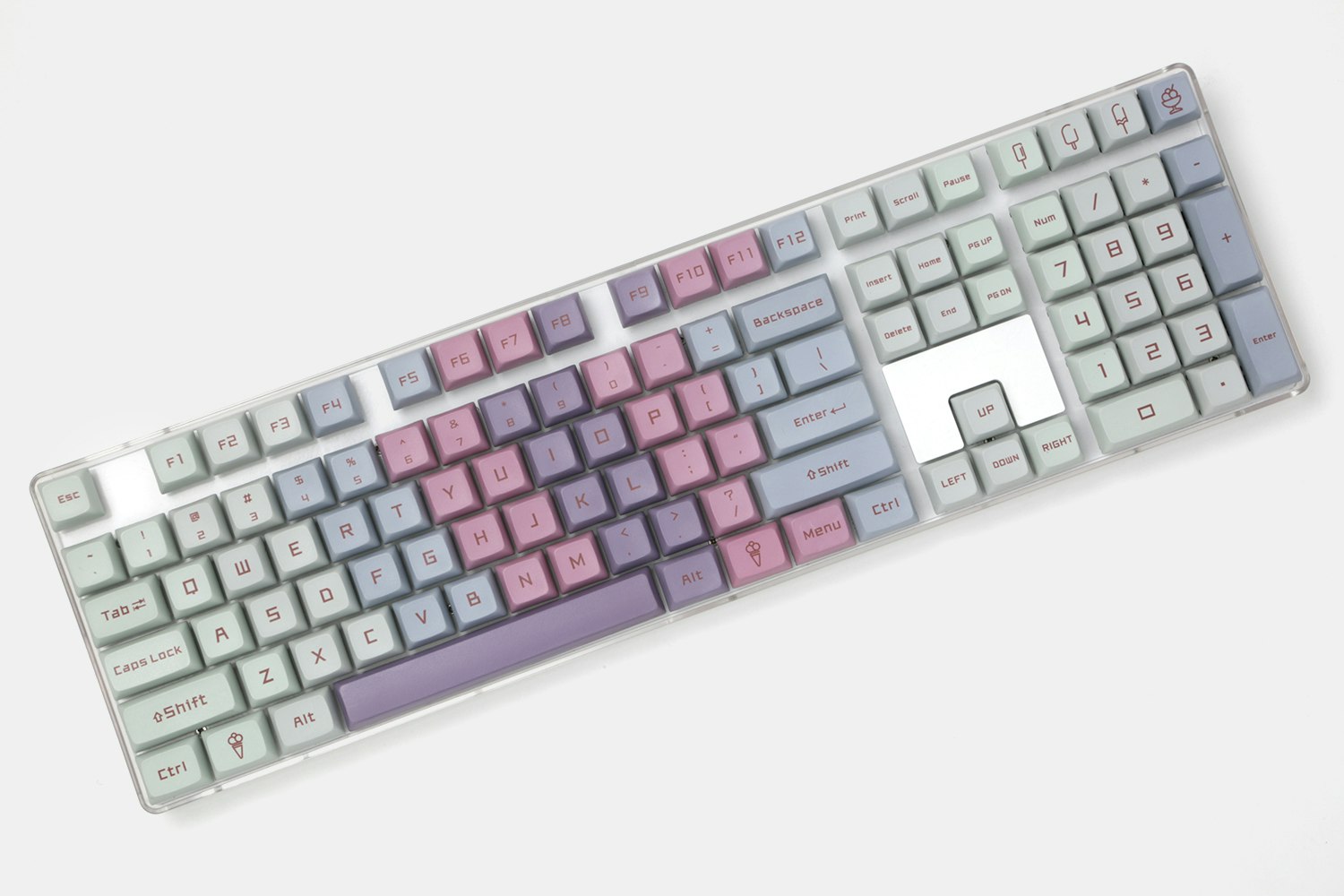 Ice Cream PBT All Over Dye-Subbed Keycap Set