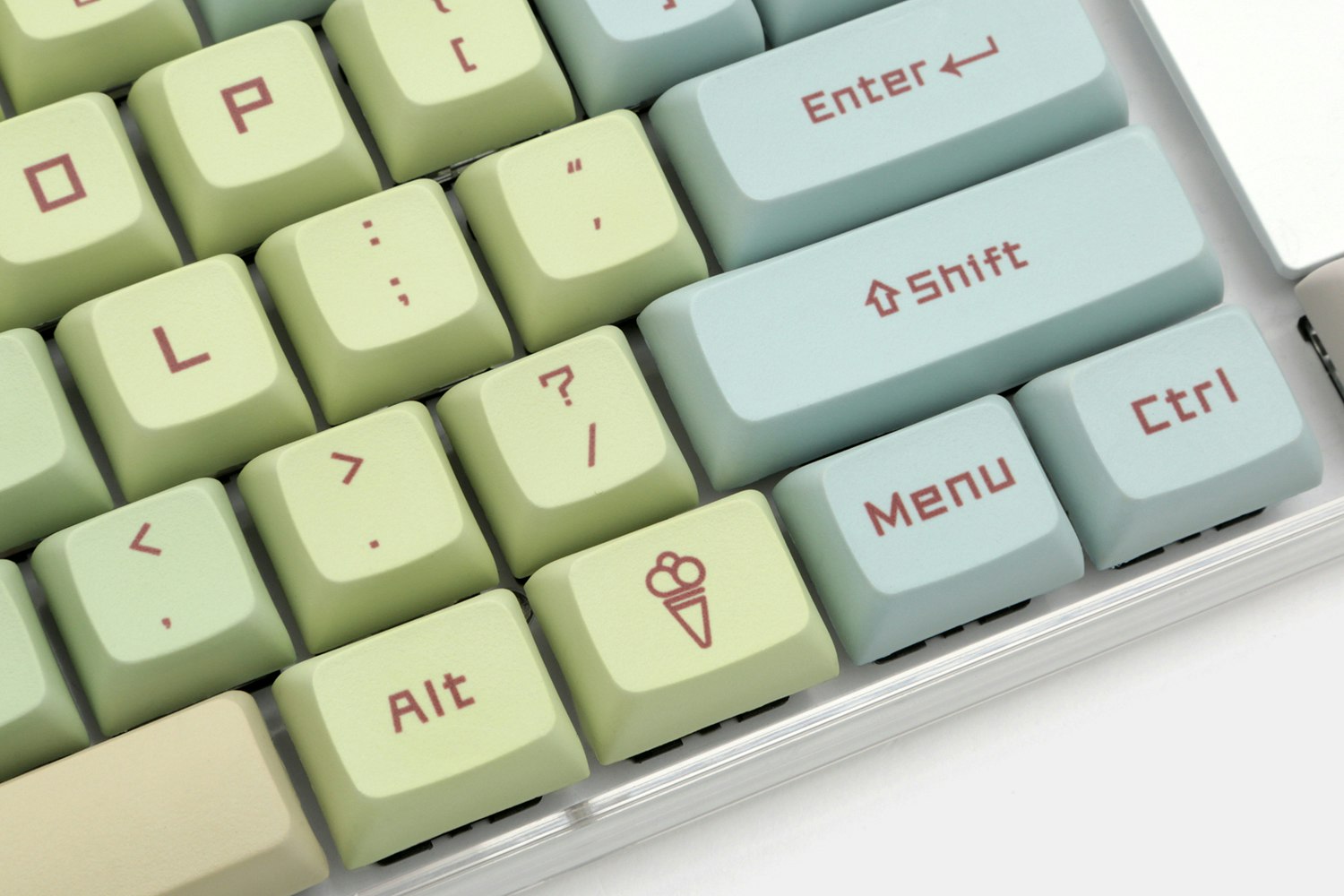 Ice Cream PBT All Over Dye-Subbed Keycap Set
