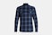 Lodge Flannel Shirt – Midnight Navy/Prussian Blue/Plaid