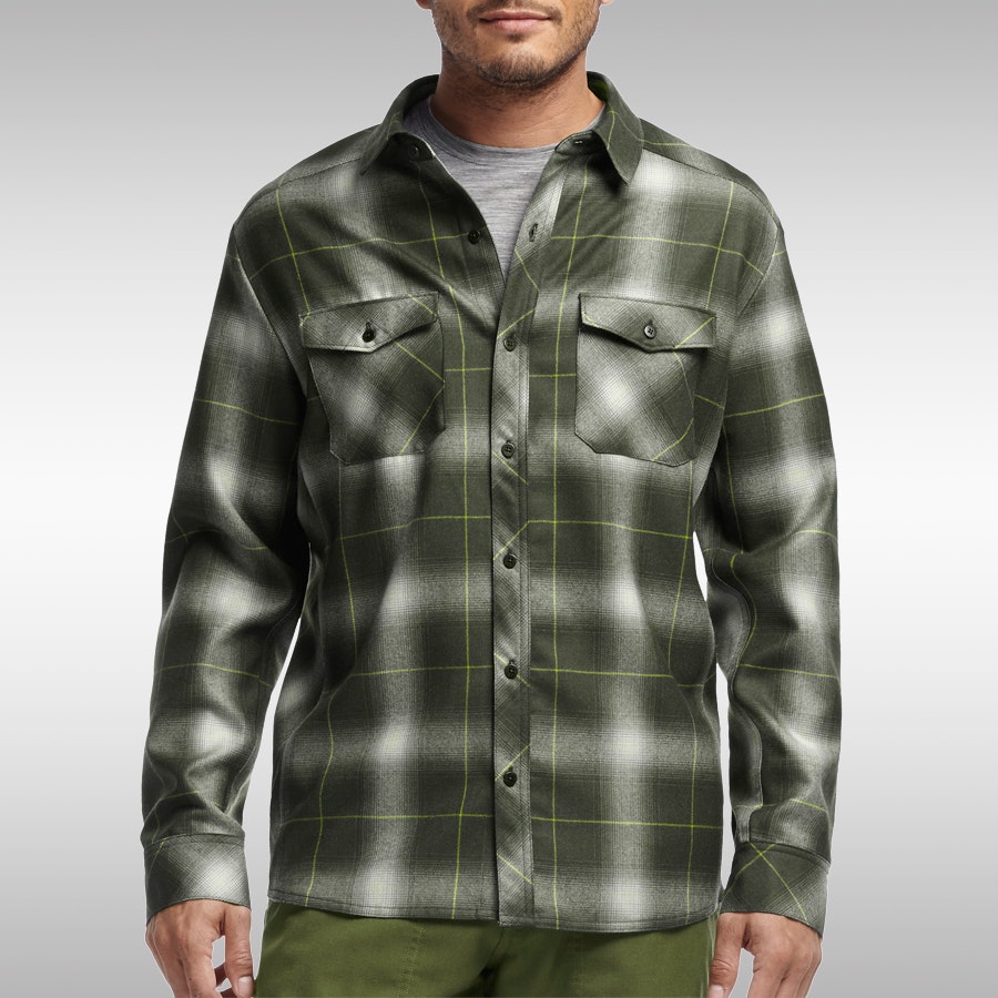 icebreaker lodge flannel shirt