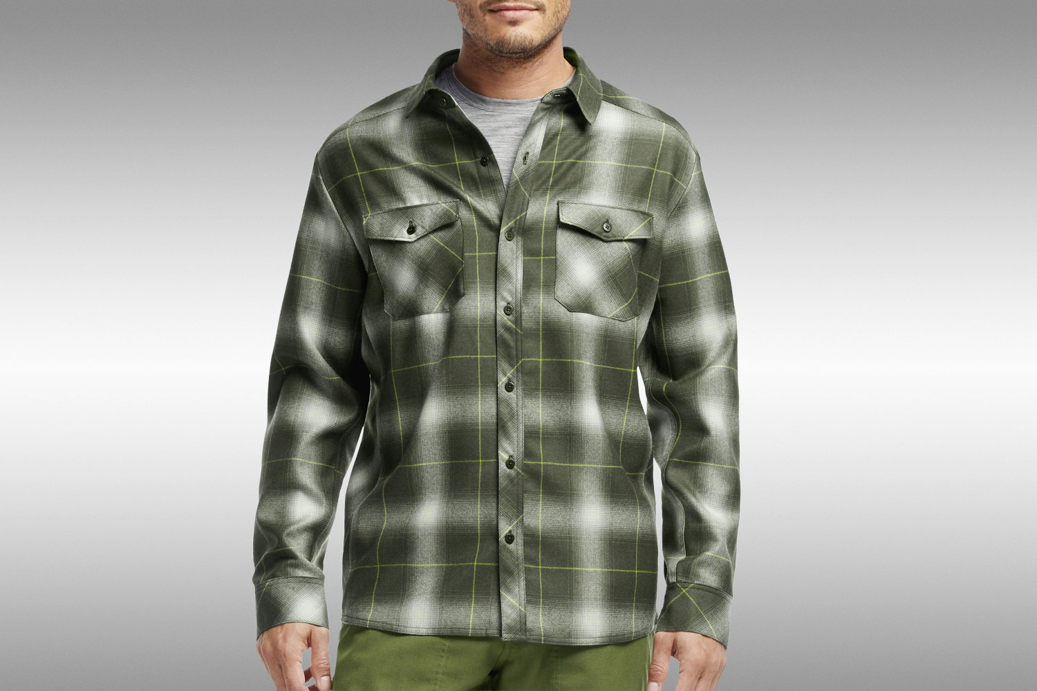icebreaker lodge flannel shirt