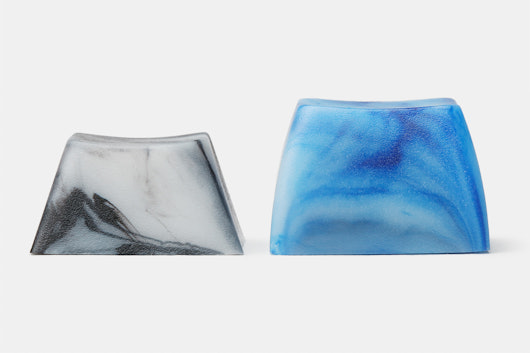 Idea23 Marbled Resin Artisan Keycaps (4-Pack)