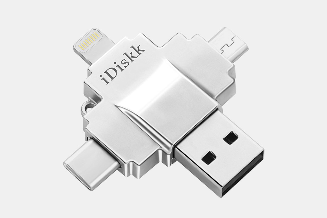 iDiskk USB 3.0 4-in-1 Flash Drives (100 MB/s)