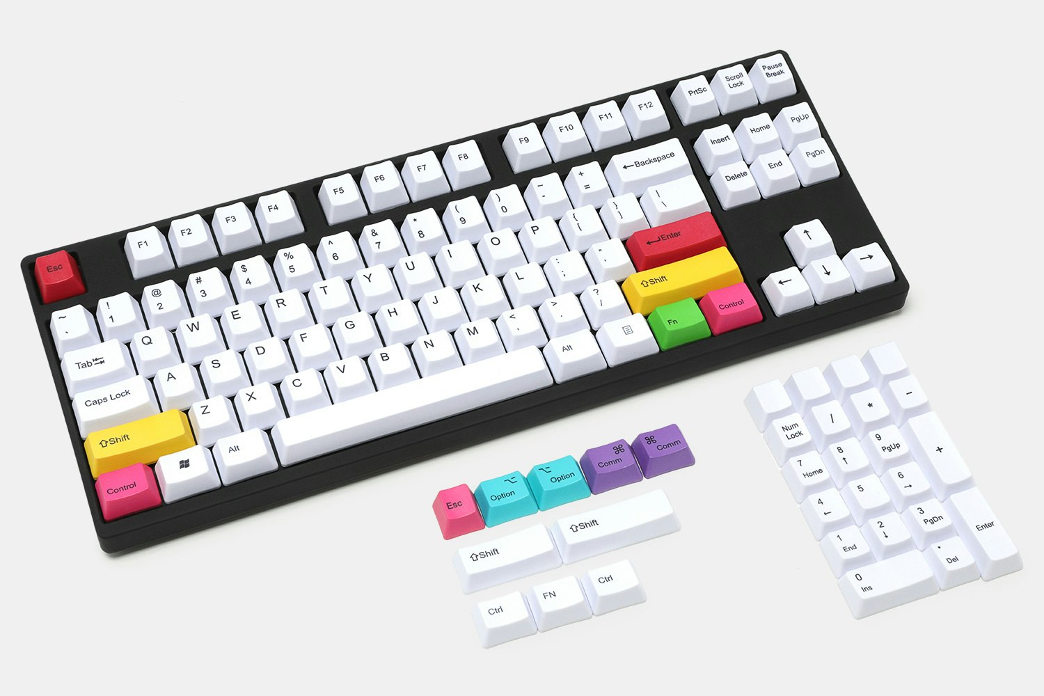 IDOBAO Colorful Dye-Subbed Keycap Set