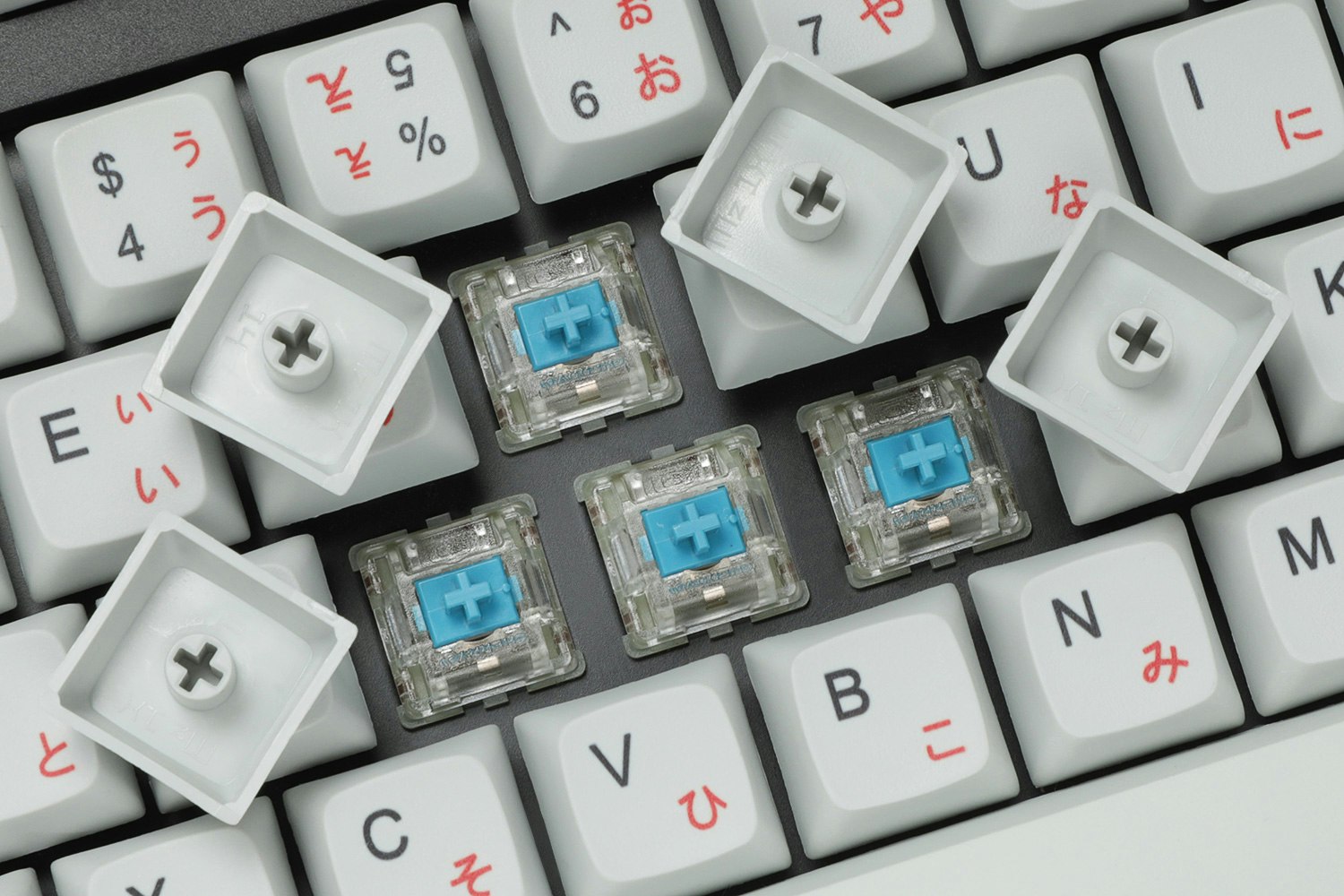 IDOBAO Dye-Subbed PBT XDA Granite Keycap Set