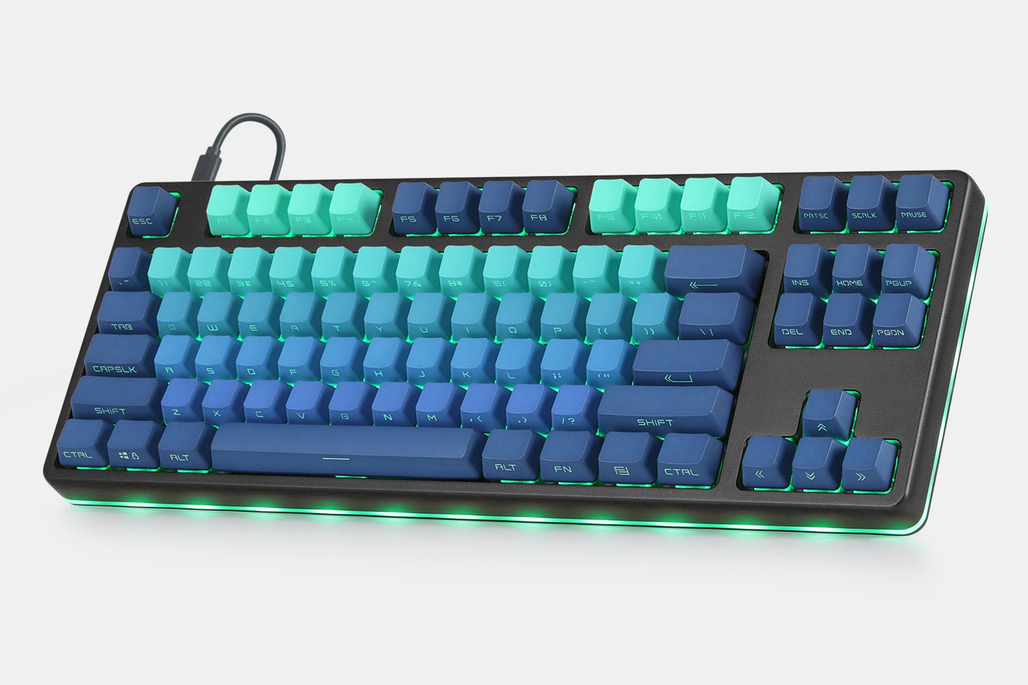 IDOBAO Gradient Shine-Through PBT Keycap Set - Deep Ocean | Mechanical  Keyboards | Keycaps | PBT Keycaps | Drop