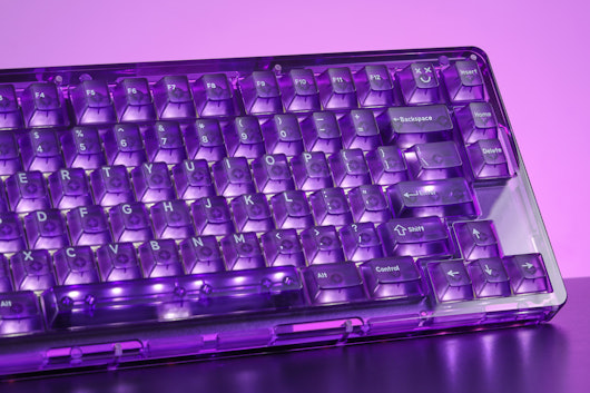 IDOBAO ID80 Atomic Purple Keyboard – Drop Exclusive