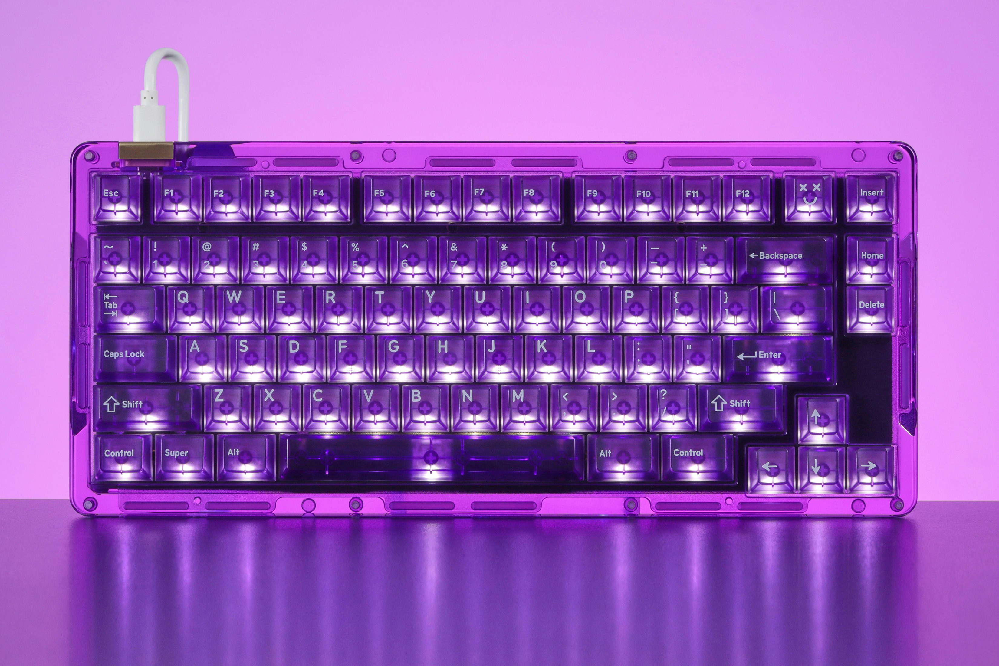 IDOBAO ID80 Atomic Purple Keyboard Drop Exclusive Mechanical